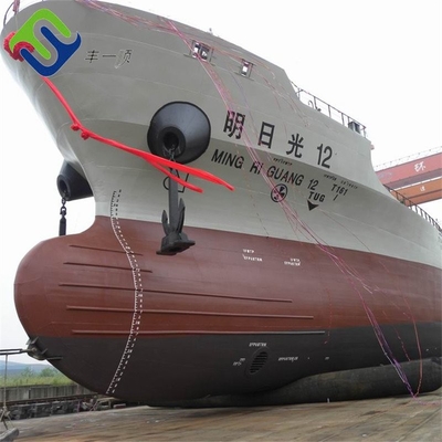 Nadmuchiwana gumowa poduszka powietrzna do dokowania i podnoszenia statków