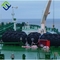 Czarny kolor łodzi Gumowy błotnik nabrzeża Marine Pneumatyczny gumowy błotnik