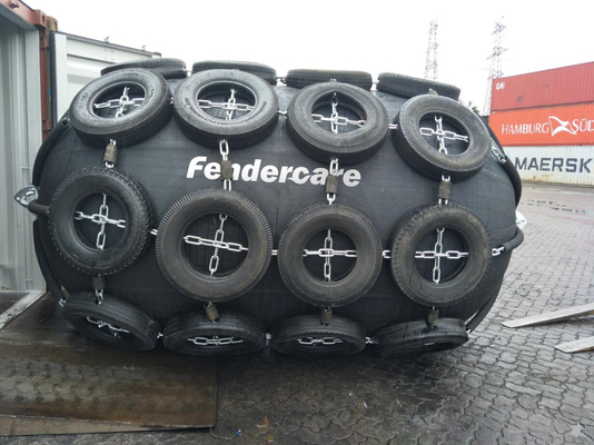 Fendercare D2.5L5.5m Pneumatyczne gumowe błotniki do transferu tankowców