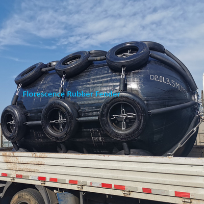 Pozostali dostawcy marynarki Łódź podwodna Pneumatyczny gumowy fender 50Kpa 80Kpa