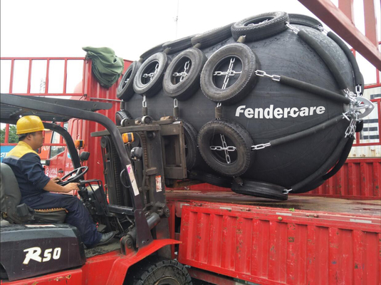 Fendercare Pływające nadmuchiwane pneumatyczne błotniki okrętowe Marine Rubber Fender